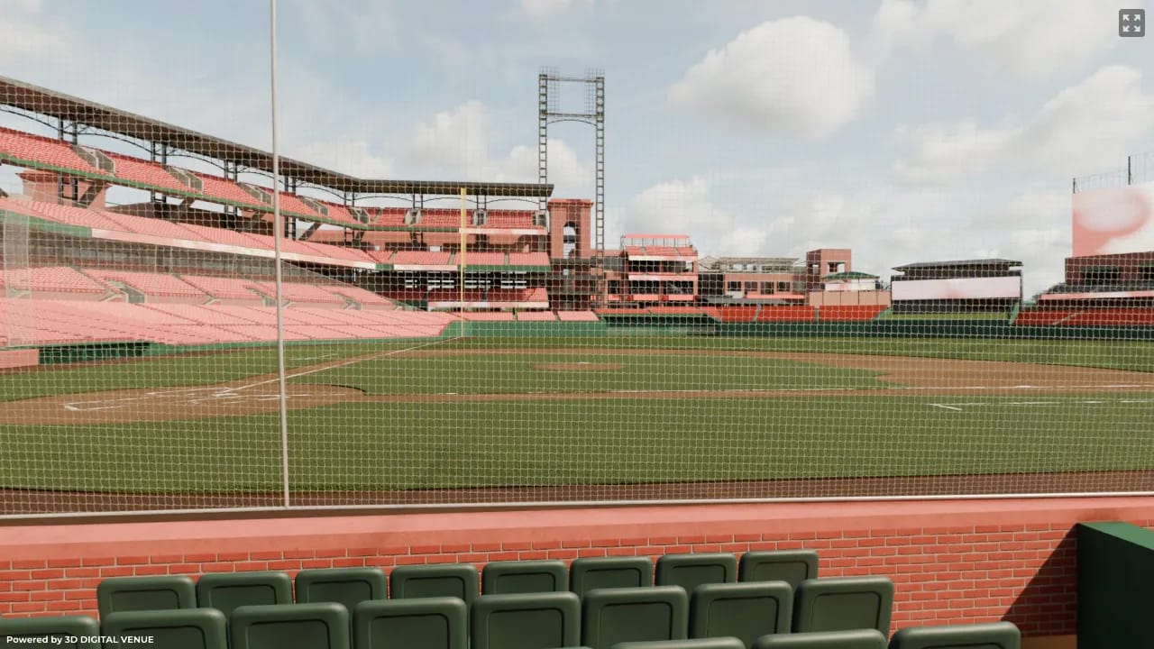 Cardinals Club 1, Row G