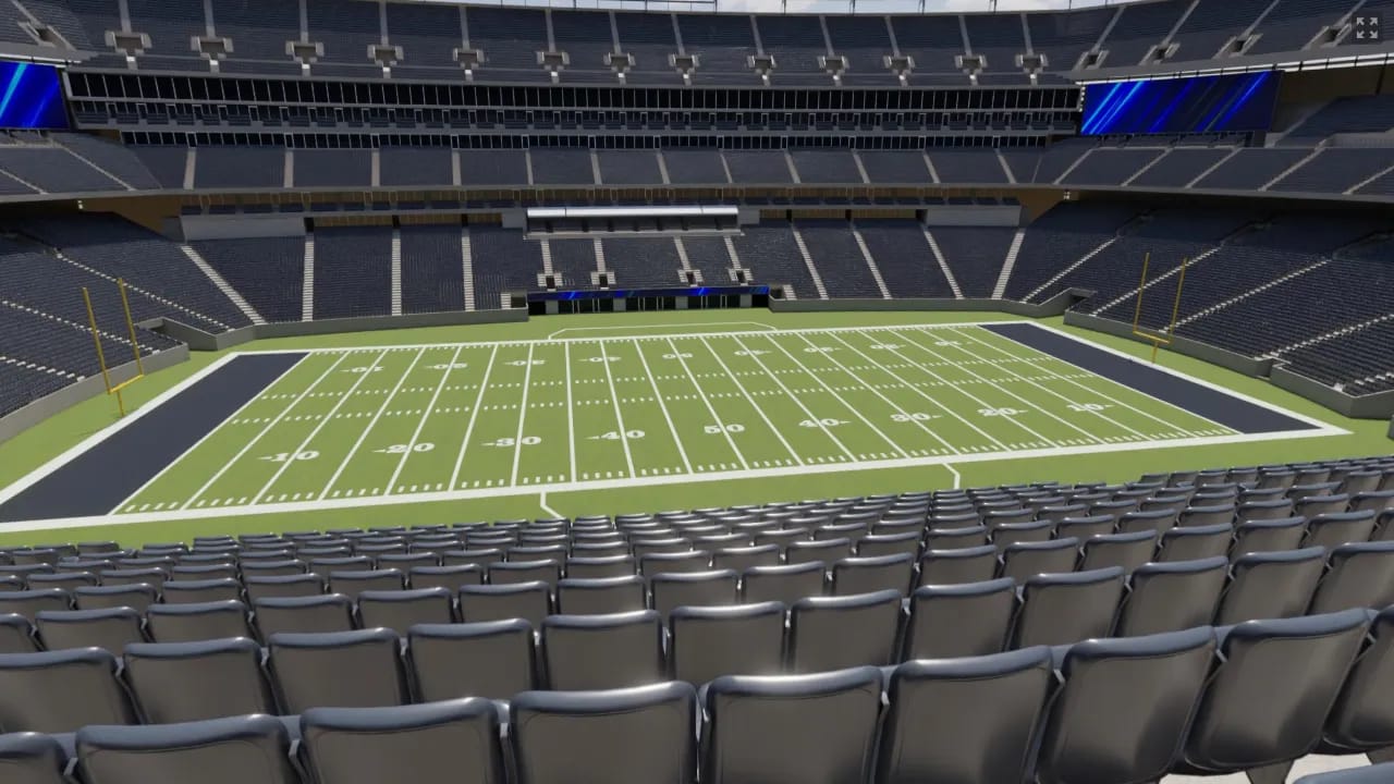 West Mezzanine Club 240, Row 1