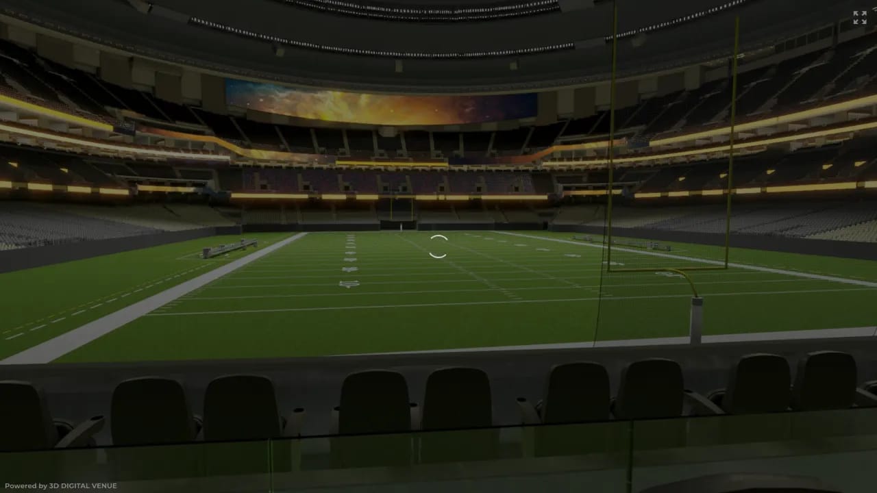 Endzone Club 101C, Row 1