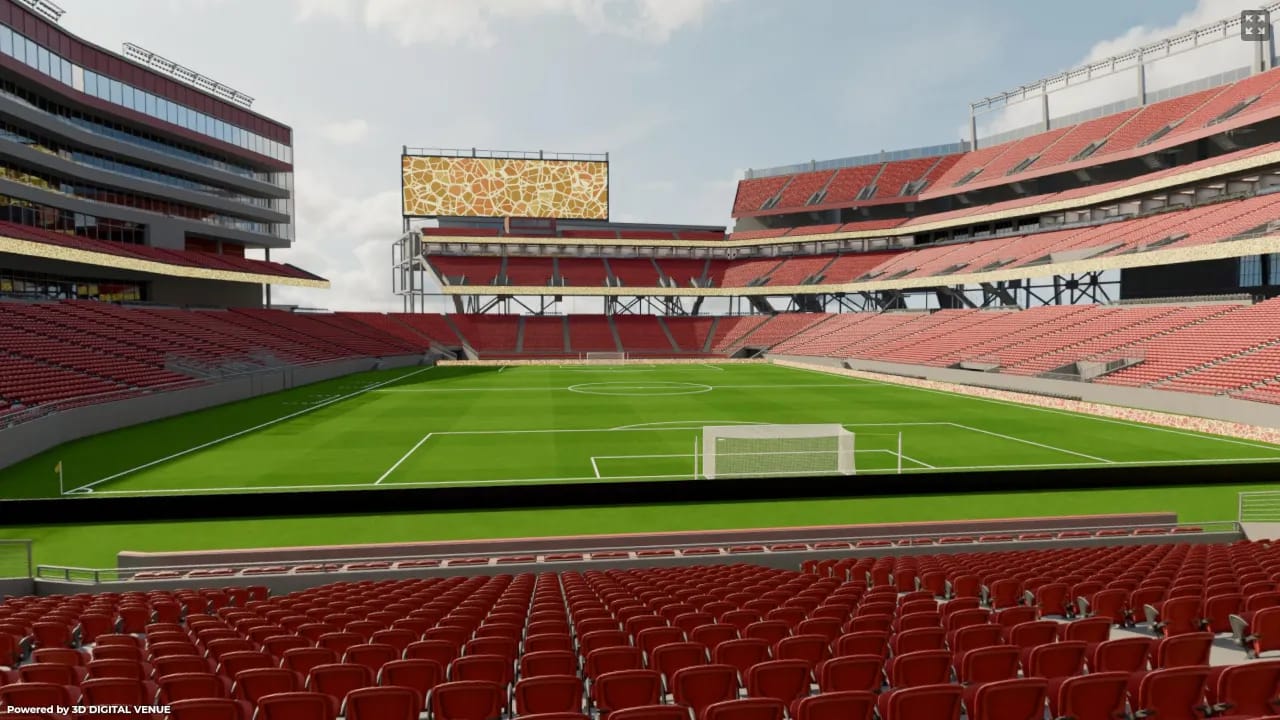 Section 128, Row 1