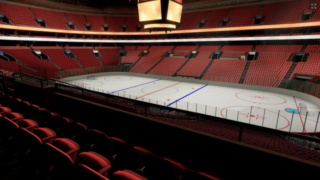 Section CB3, Row 1