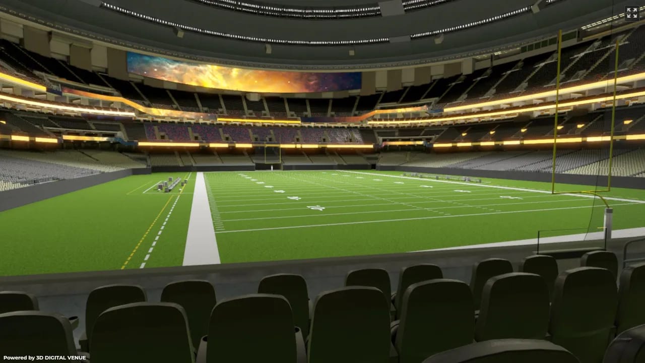 Endzone Club 102C, Row 5