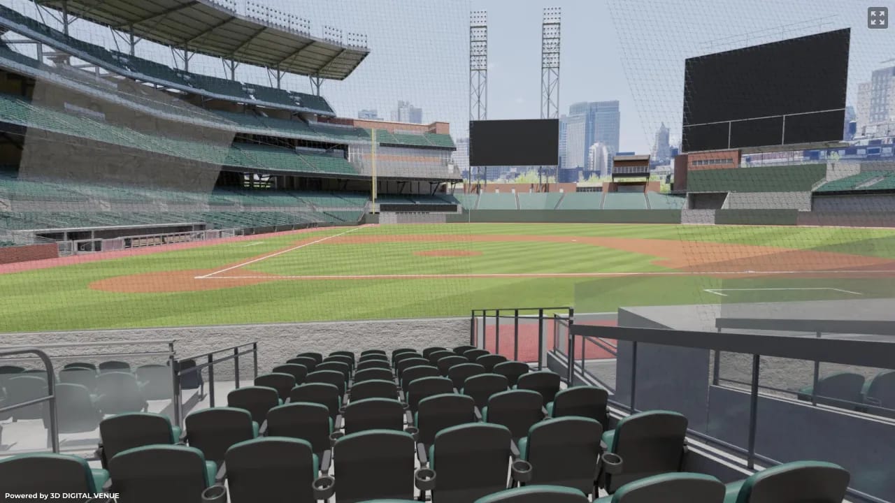 Chairman Seats 22, Row 6