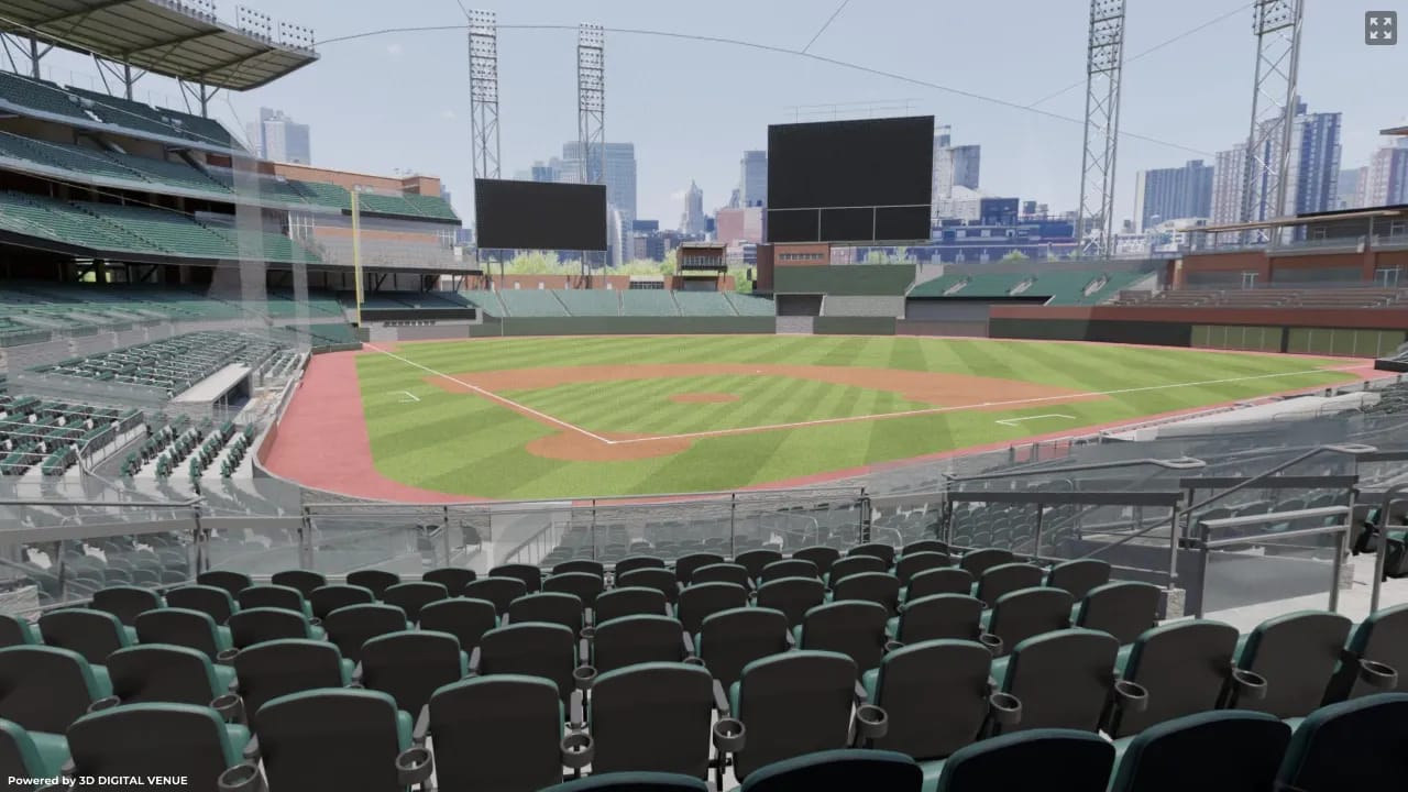 Executive Seats 124, Row 6