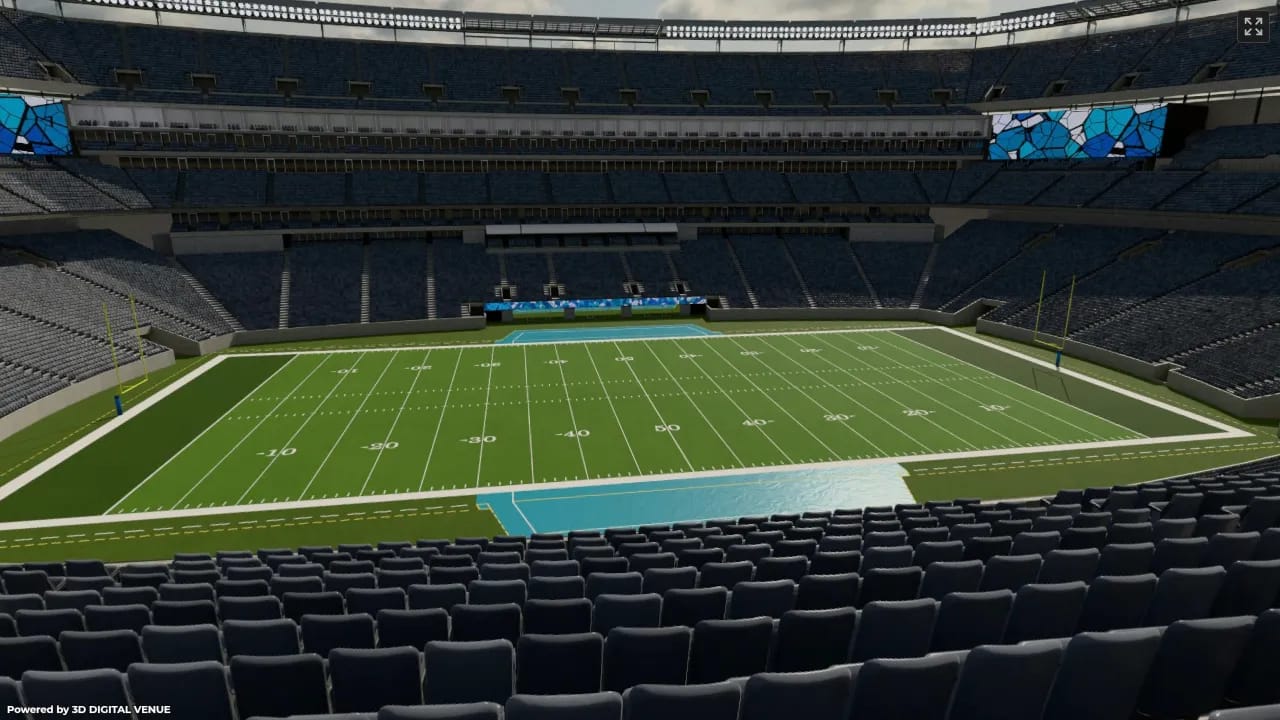 West Mezzanine Club 240, Row 3