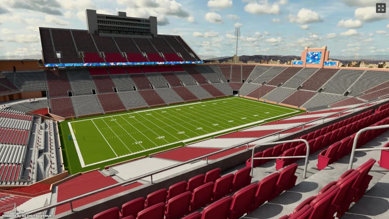 East Stadium Club 135, Row 8