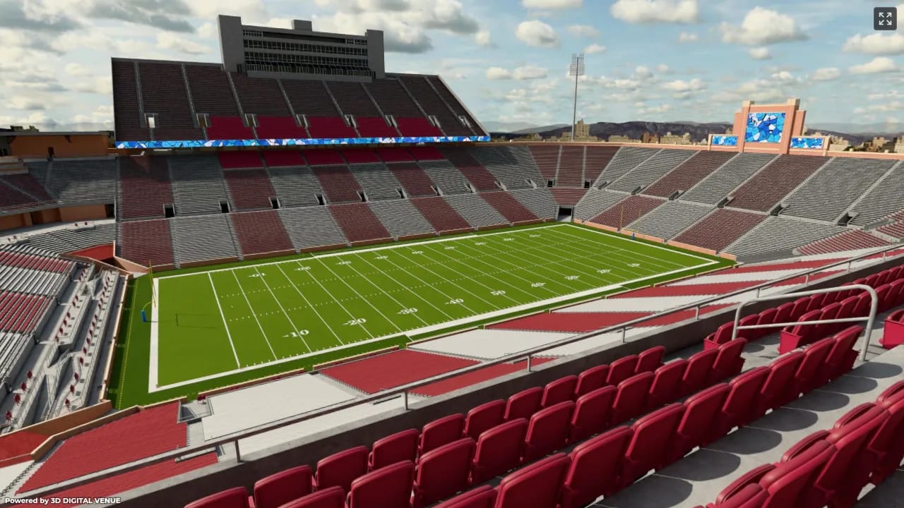 East Stadium Club 134, Row 8