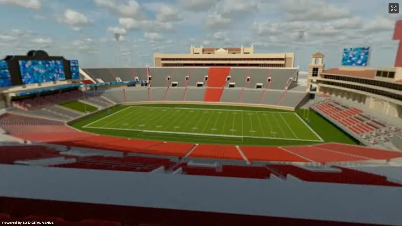 Stadium Club C, Row 3