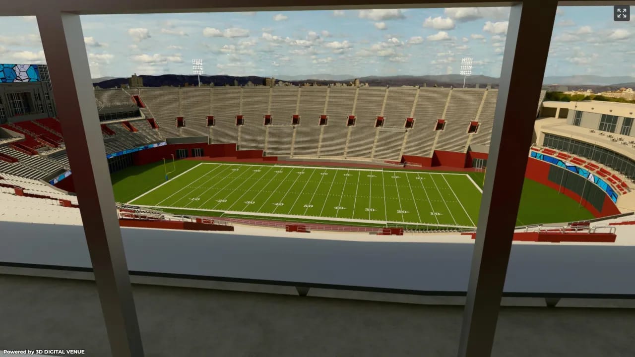 Stadium Club 402, Row 3