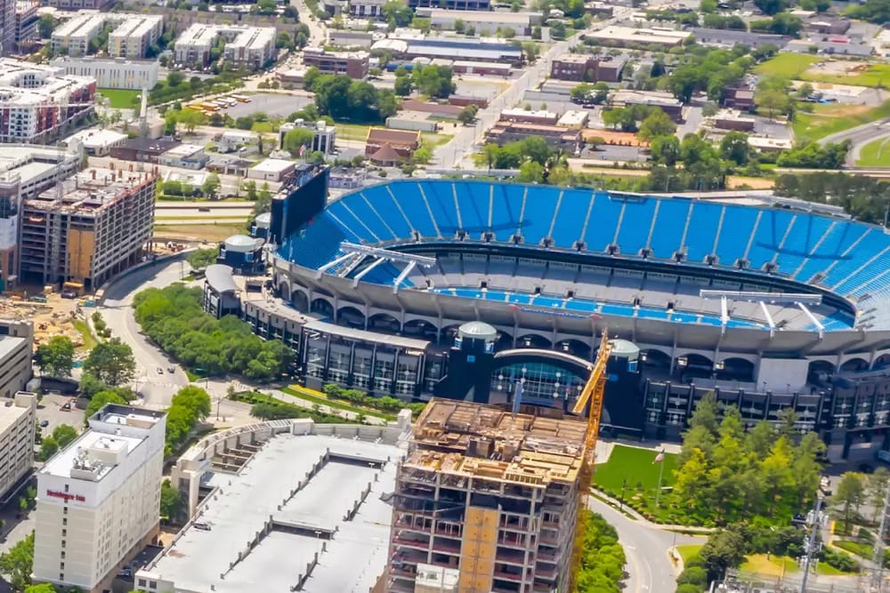 Carolina Panthers suites and premium seating