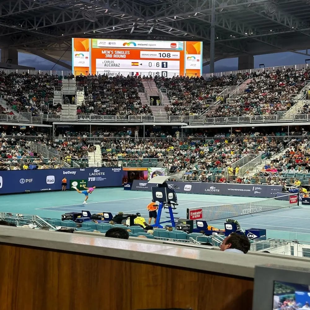 Miami Open Tennis suites and premium seating