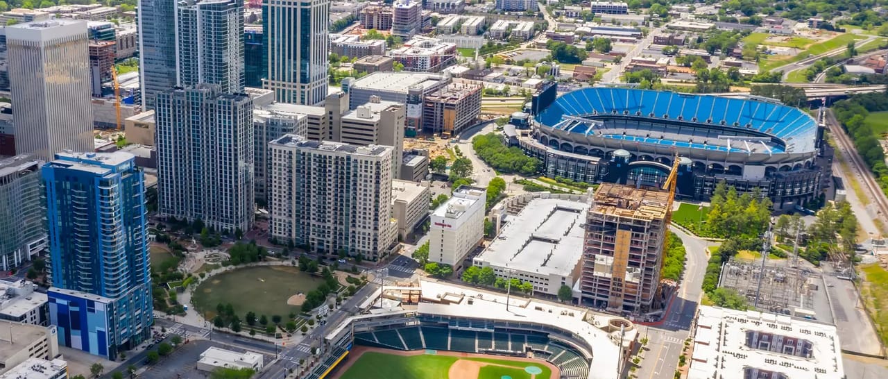 Bank of America Stadium suites and premium seating