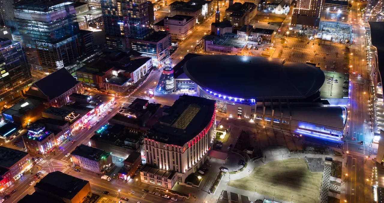 Bridgestone Arena suites and premium seating