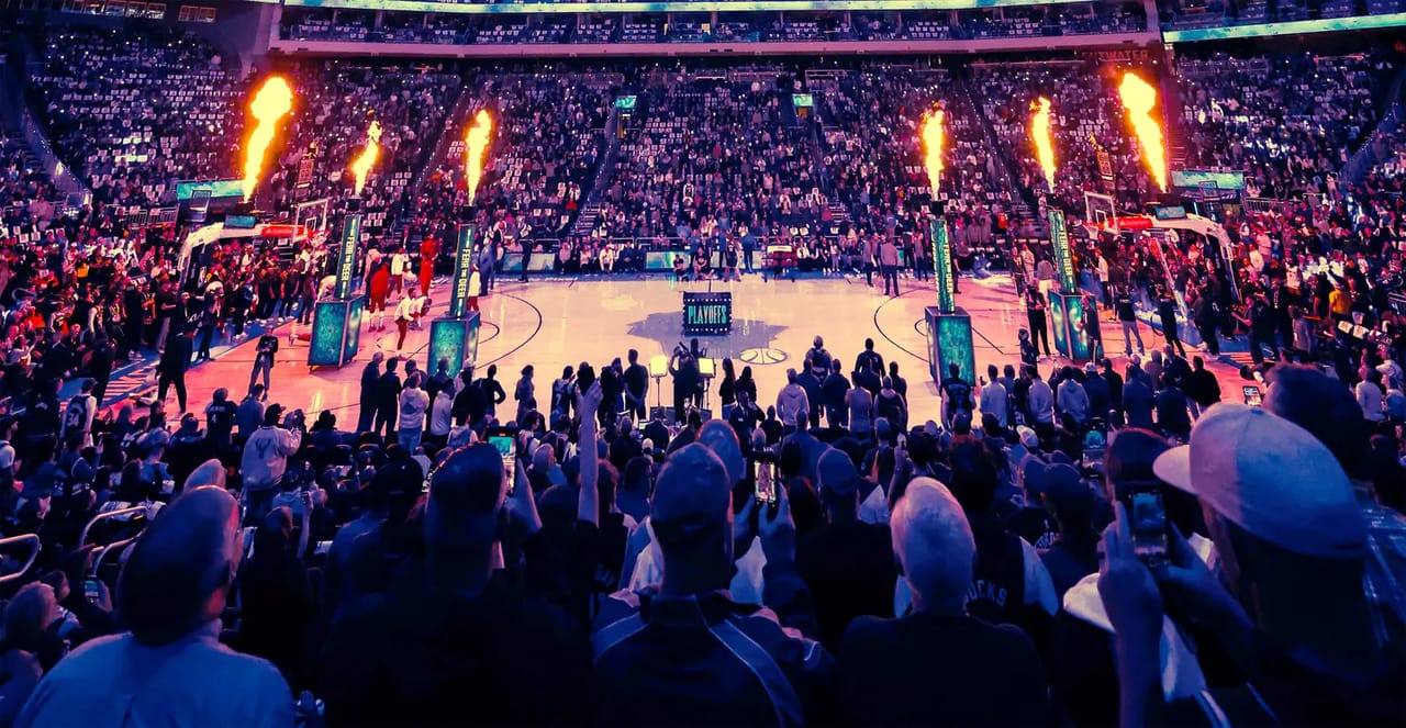 Fiserv Forum suites and premium seating