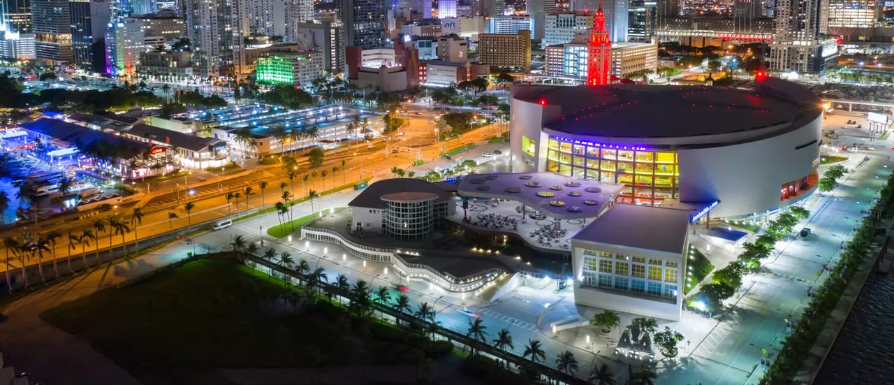 Kaseya Center suites and premium seating