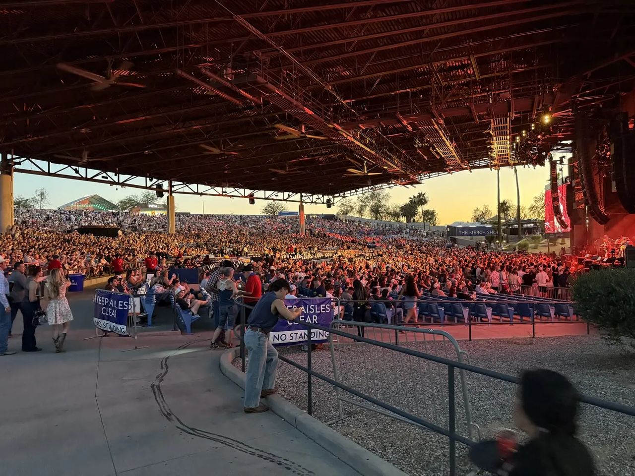 Talking Stick Resort Amphitheatre suites and premium seating