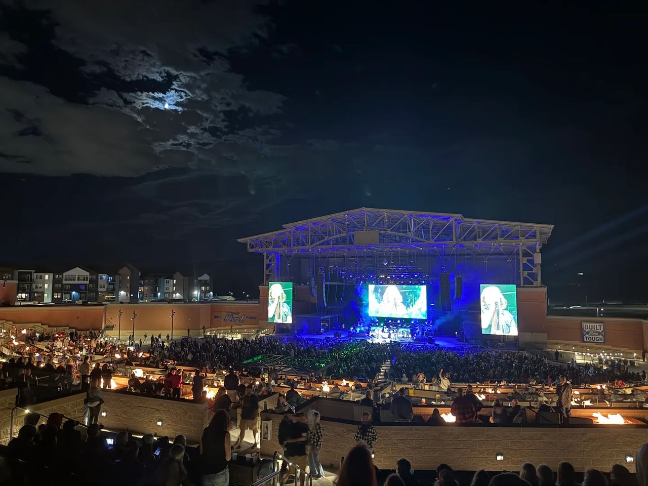Ford Amphitheater suites and premium seating