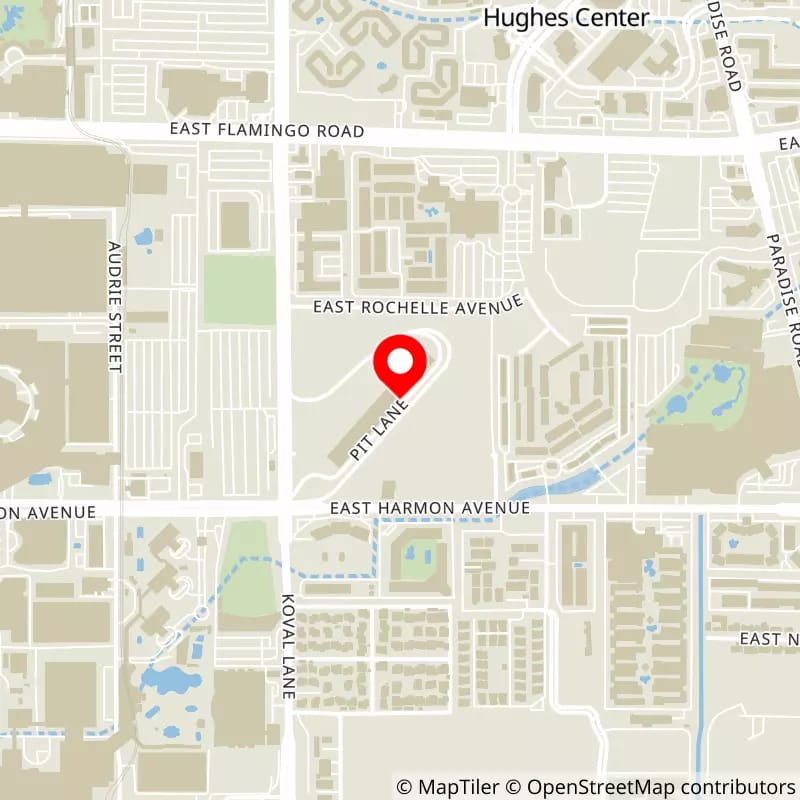 Map of Las Vegas Street Circuit 's location