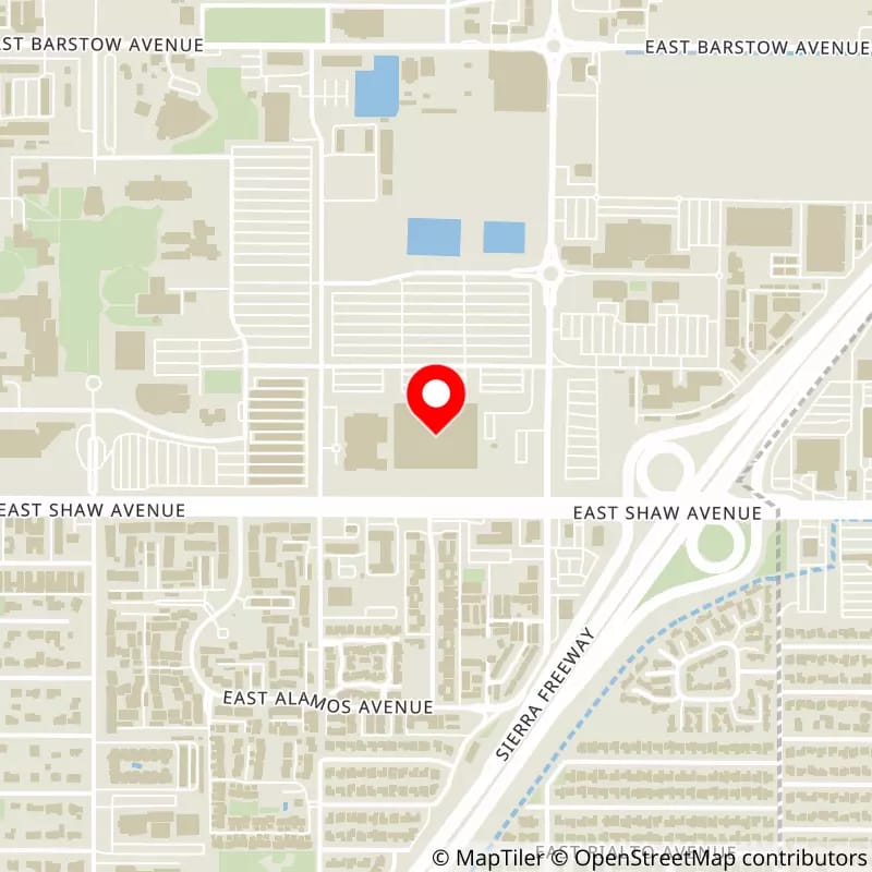 Map of Save Mart Center's location
