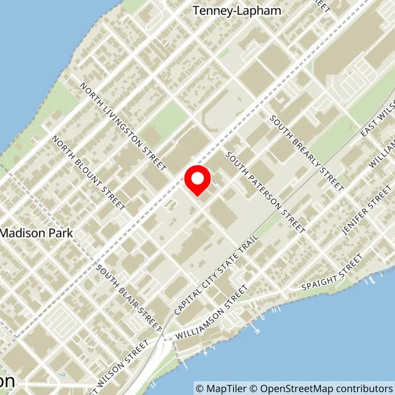 Map of The Sylvee's location