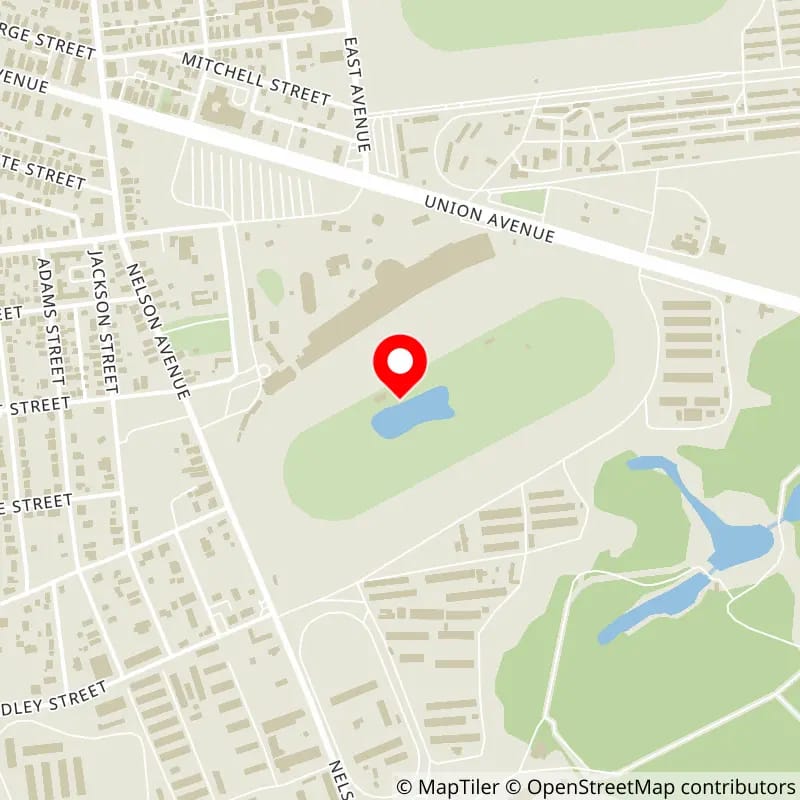 Map of Saratoga Race Course's location