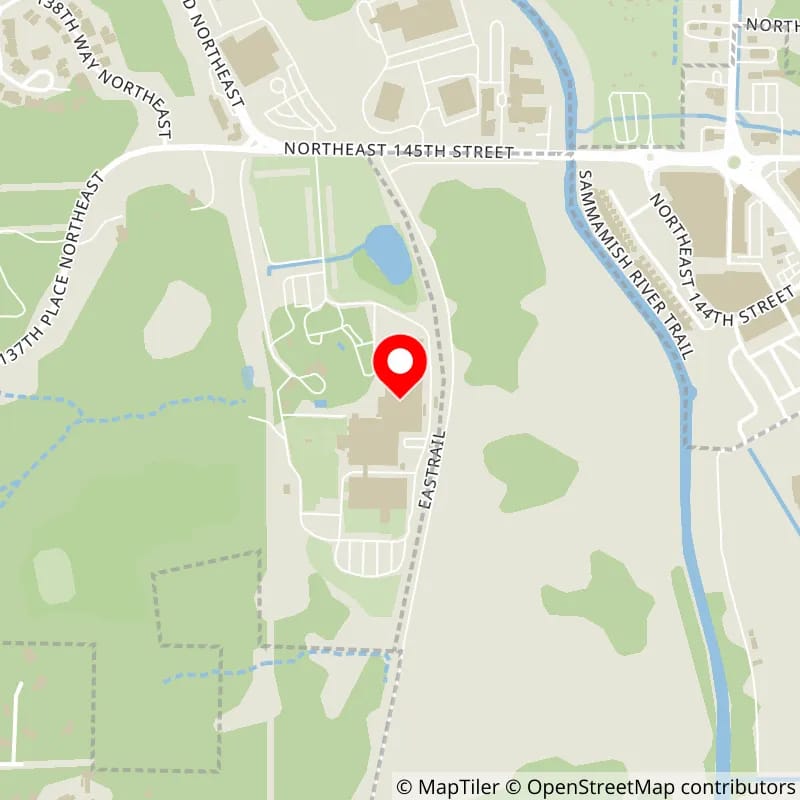 Map of Chateau Ste Michelle Winery's location