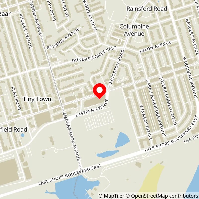 Map of History - Toronto's location