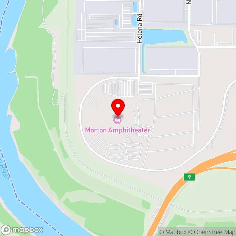 Map of Morton Amphitheater's location