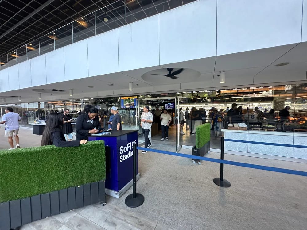 Gallagher Club entrance