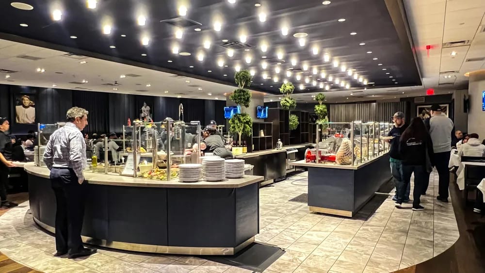 Legends Suite Club buffet