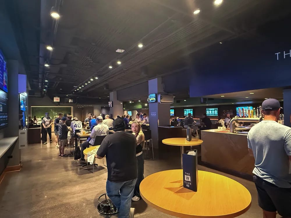 The W Club interior