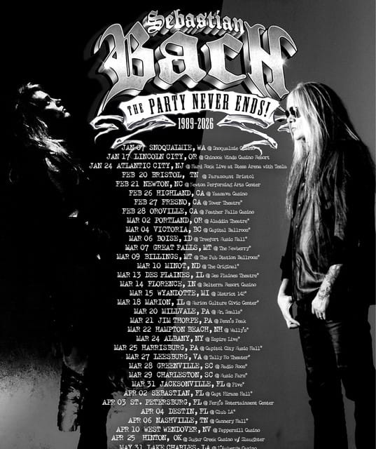Sebastian Bach suites and premium seating